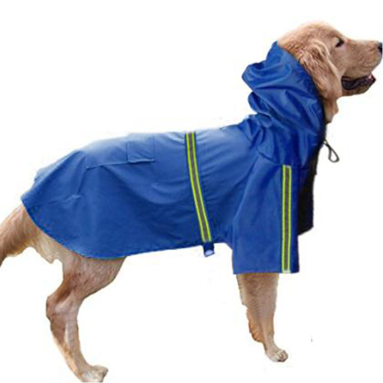 Waterproof Reflective Dog Raincoat - photo 5