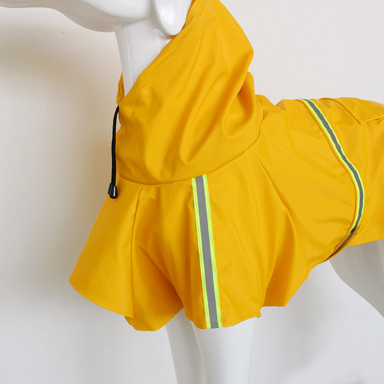 Waterproof Reflective Dog Raincoat - photo 10