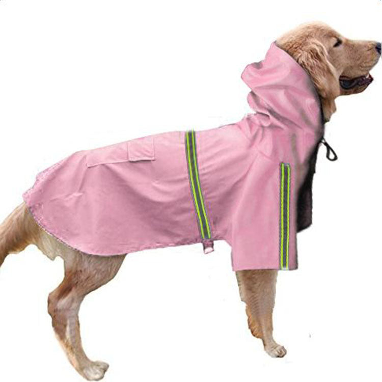 Waterproof Reflective Dog Raincoat - photo 9