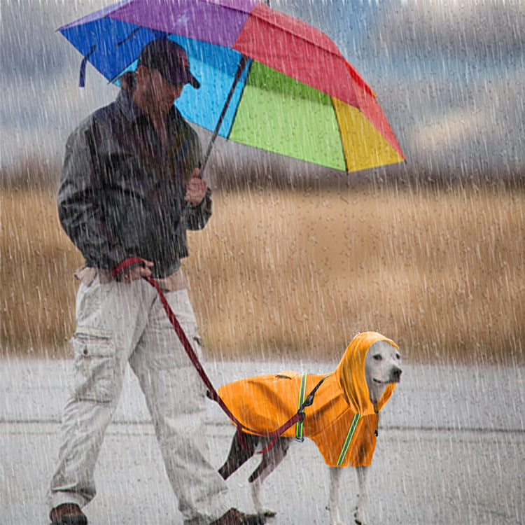 Waterproof Reflective Dog Raincoat - photo 7