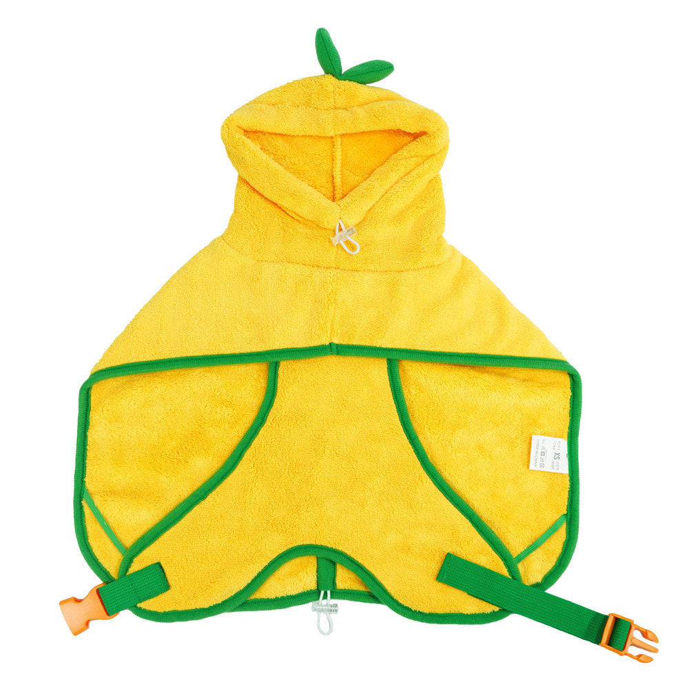 Quick-Dry Hooded Dog Bathrobe - photo 4